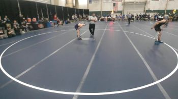 165 lbs Quarterfinals (8 Team) - Lane Keogh, West Holt vs Hunter Kruse, Battle Creek