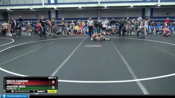 80 lbs Round 1 (8 Team) - Hunter Herz, Ranger WC vs Nicco Cassano, Bitetto Trained