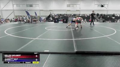 138 lbs Round 1 (8 Team) - Kellen Wolbert, Wisconsin vs Garrett Salt, Oklahoma Blue