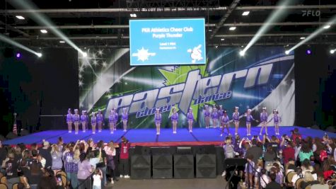 PKR Athletics Cheer Club - Purple Thunder [2024 Rec Cheer Performance Day 1] 2024 Hershey Open Nationals