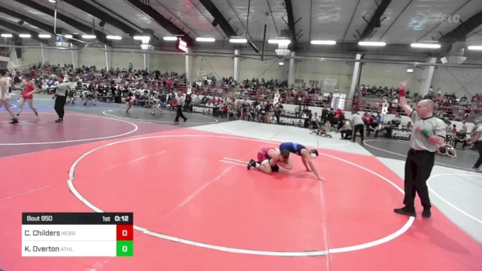 109 lbs Consi Of 8 #2 - Coy Childers, Nebraska Elite vs Kael Overton ...