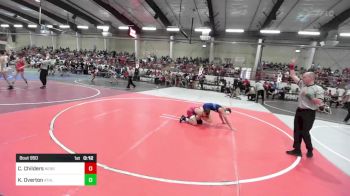 109 lbs Consi Of 8 #2 - Coy Childers, Nebraska Elite vs Kael Overton, Athlos Wrestling