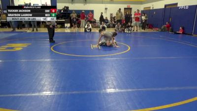 68 lbs Consy 5 - Tucker Jackson, Contenders W.A. vs Grayson LaGrow, Michigan Intern. Prep