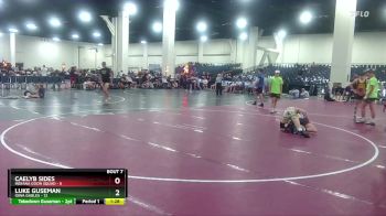 126 lbs Round 3 (6 Team) - Luke Guseman, Iowa Gables vs Caelyb Sides, Indiana Goon Squad