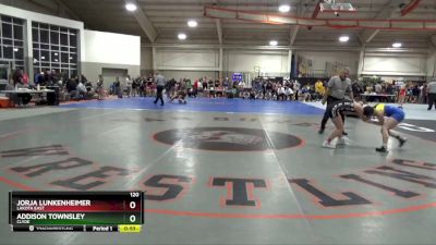 120 lbs Cons. Round 3 - Jorja Lunkenheimer, Lakota East vs Addison Townsley, Clyde