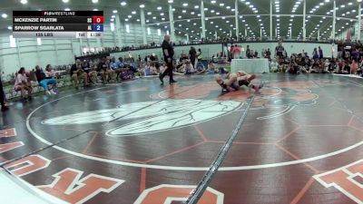 135 lbs McKenzie Partin, South Carolina vs Sparrow Sgarlata, Alabama