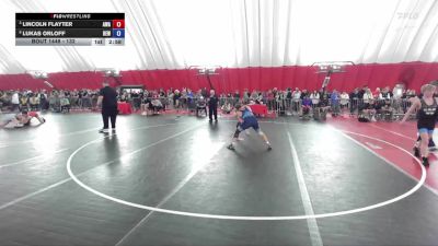 132 lbs Cons. Semi - Lincoln Flayter, Askren Wrestling Academy vs Lukas Orloff, RT Elite Wrestling