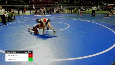 112 lbs Consi Of 16 #2 - Jayden Jardine, Spazz Wrestling vs Delvan Rotte, Olympic