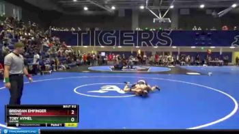 120 lbs Cons. Round 4 - Toby Hymel, Daphne vs Brendan Emfinger, Tallassee