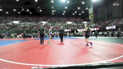144 lbs Quarterfinal - Abby Courtney, Eagles Wrestling Club vs Stevie French, CODY WRESTLING CLUB
