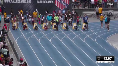 Youth Boys' 100m Championship, Semi-Finals 1 - Age under 8