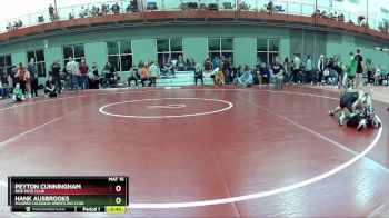 85 lbs Cons. Round 2 - Peyton Cunningham, Rise Eilte Club vs Hank Ausbrooks, Maurer Coughlin Wrestling Club