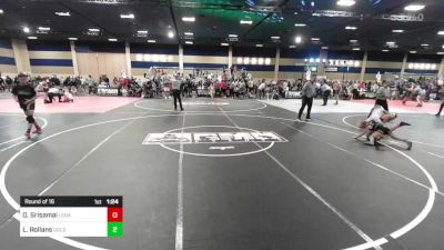 64 lbs Round Of 16 - Olivia Srisamai, Legacy WC vs Lilly Rollans, Gold Rush Wr Acd