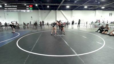 109 lbs Final - Rebekah Ponce, Grindhouse WC vs Mia Hernandez, Threshold WC
