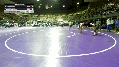 120 lbs Consi Of 8 #2 - Alex Ramos, Clovis West vs Caiden Avila, Madera
