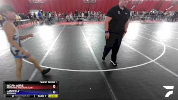 113 lbs Champ. Round 1 - Aidan Aure, Menomonie Wrestling Club vs Jason Ly, Wisconsin