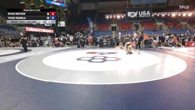 157 lbs Cons. Sub-rd Of 32 - Ryan Rector, GA vs Titus Rodela, OR