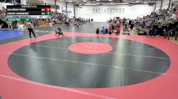 125 lbs Cons. Round 2 - Zacariah Reno, Manchester vs Junior Arizmendi, Manchester