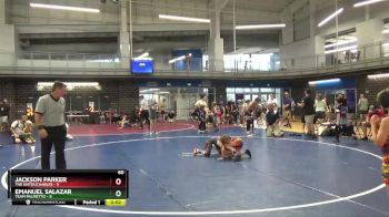 60 lbs Placement Matches (16 Team) - Jackson Parker, The Untouchables vs Emanuel Salazar, Team Palmetto