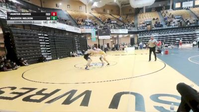 165 lbs Cons. Round 2 - Maddox Nelson, Nebraska-Kearney vs Hunter Harris, Fort Hays State