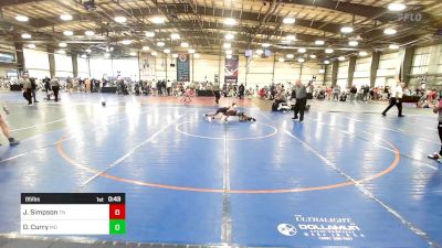 85 lbs Consi Of 16 #1 - John Phillip Simpson, TN vs Daerin Curry, MD