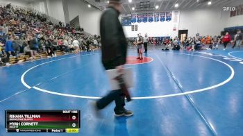 170 lbs Semifinal - Myah Cornett, Hulett vs Rihana Tillman, Burns/Pine Bluffs