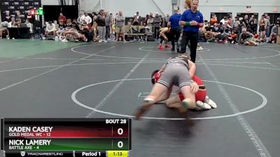 126 lbs Round 7 (8 Team) - Kaden Casey, Gold Medal WC vs Nick Lamery, Battle Axe