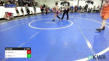 86-92 lbs Quarterfinal - Boston Heissler, Claremore Wrestling Club vs Dillon Myers, Sperry Wrestling Club