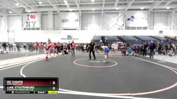 126 lbs Cons. Semi - Vic Cusatis, NWAA Wrestling vs Luke Stoutenburg, Journeymen Wrestling Club