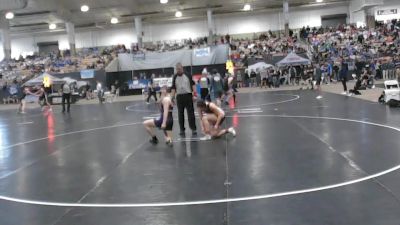 Girls 165 lbs Champ. Round 1 - Sally Johnson, Clarksville High School Girls vs California Padilla, Knoxville Central High School