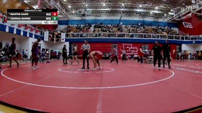 215 lbs Champ. Round 1 - Joshua Burns, Merrillville vs Martin Gazo, West Lafayette