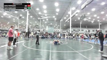 128 lbs Rr Rnd 1 - Luca Popolizio, Journeymen Wrestling Blue - HSC vs Jack Famularo, Gold Medal WC - HSC
