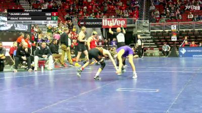 3A-106 lbs Cons. Round 5 - Isaac Beirman, Johnston vs Oliver Lange, Valley, West Des Moines