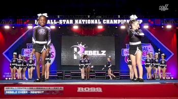 Rebelz Cheer - Respect [2026 L1 Youth - D2 - Small - A Day 2] 2026 NCA All-Star National Championship
