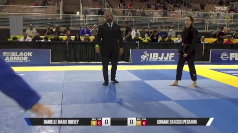 Loriane Barossi Pesarini vs Danielle Marie Hulvey 2025 Pan Jiu Jitsu IBJJF Championship