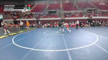 144 lbs Round 3 - 2nd Wrestleback And Semi-finals(16 Team) - Riley Duhon, Arlington Martin vs Bjorn DeJong, Katy