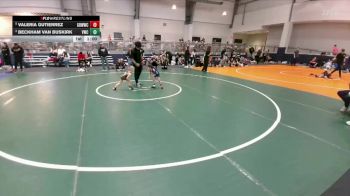 38 lbs Cons. Semi - Valeria Gutierrez, Gracie Barra Westchase Wrestling Club vs Beckham Van Buskirk, Vici Wrestling Club