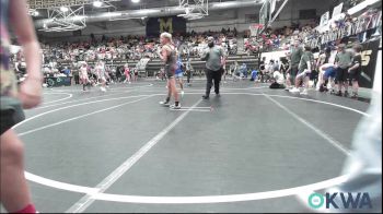 96 lbs Quarterfinal - Parks Behrens, Unattached vs Lathan Russell, Tecumseh Youth Wrestling