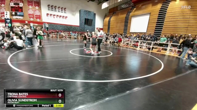 110 lbs Champ. Round 2 - Trona Bates, Cheyenne Central vs Olivia ...