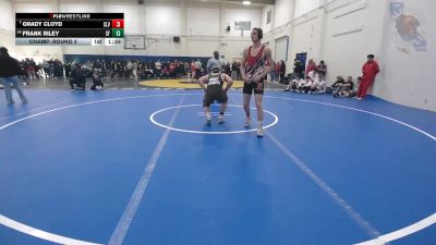 194 lbs Champ. Round 2 - Grady Cloyd, San Lorenzo Valley vs Frank Riley, Saint Francis