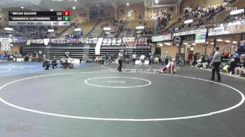 215 lbs Semifinal - Micah Galvan, Ellsworth HS vs Dominick Kattenberg, Smith Center HS