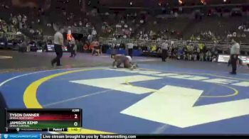 Semifinal - Tyson Danner, Omaha Northwest vs Jamison Kemp, Omaha Central