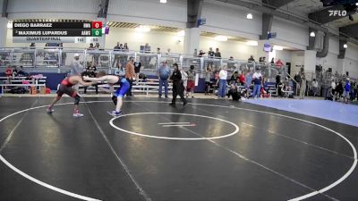 132 lbs Quarterfinal - Diego Barraez, Richmond Wrestling Academy vs Maximus Lupardus, All American Wrestling Club