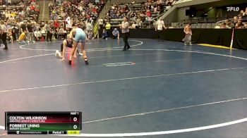 130 lbs Semifinal - Colton Wilkinson, Greater Heights Wrestling vs Forrest Uhing, Border Bandits