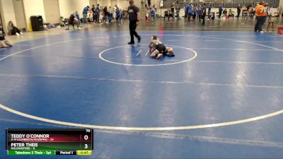 70 lbs Quarterfinals (8 Team) - Peter Theis, Holdingford vs Teddy O`Connor, Z-M (Zumbrota/Mazeppa)