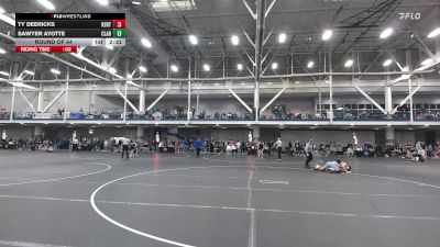 165 lbs Round Of 64 - Ty Deericks, Kent State vs Sawyer Ayotte, Clarion