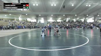 80 lbs Champ. Round 1 - Connor Gunnels, Big Red Wrestling Club vs Calvin Caputo, Rabbit Wrestling Club