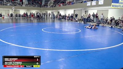 115 lbs Placement (4 Team) - Eric Schmidt, Springfield vs Revven Tumberg, NYM (New York Mills)