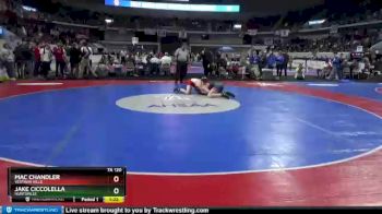 7 lbs Quarterfinal - Jake Ciccolella, Huntsville vs Mac Chandler, Vestavia Hills