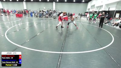 215 lbs Elijah Dilworth, Team Idaho vs Brandon Moreno, Team Kansas Gold